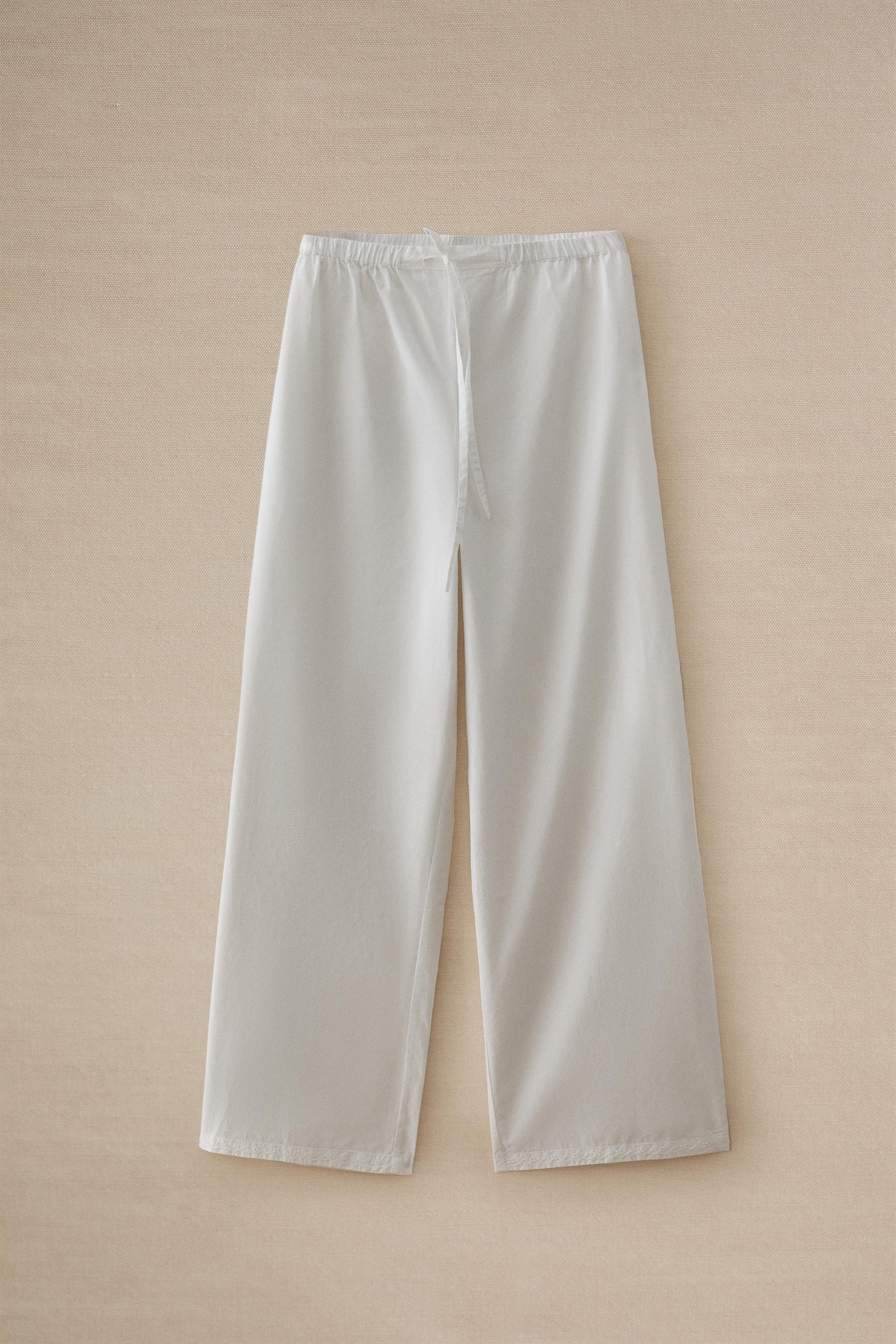 PANTALON LONG EN COTON